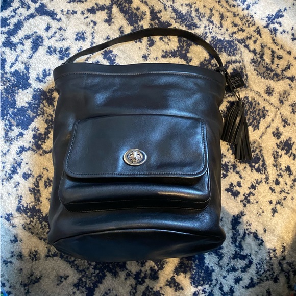Coach Bucket Bag (NEW, BLACK) - Picture 1 of 5